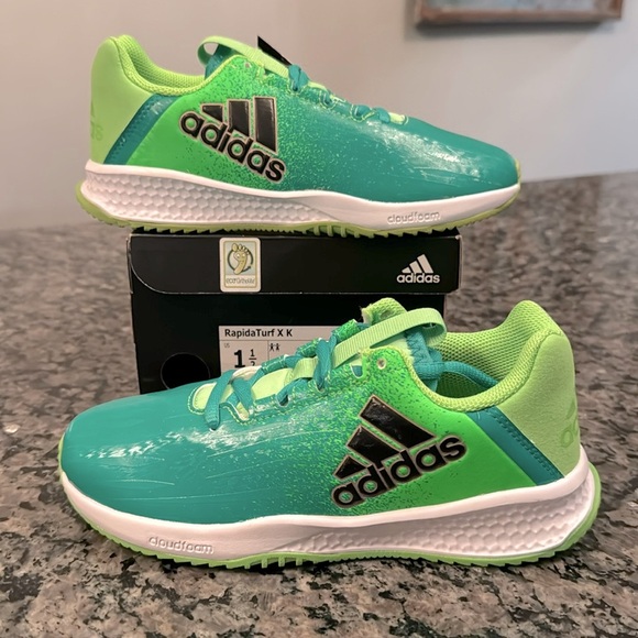 Adidas rapids turf XK unisex youth 1.5 NIB - Picture 1 of 9